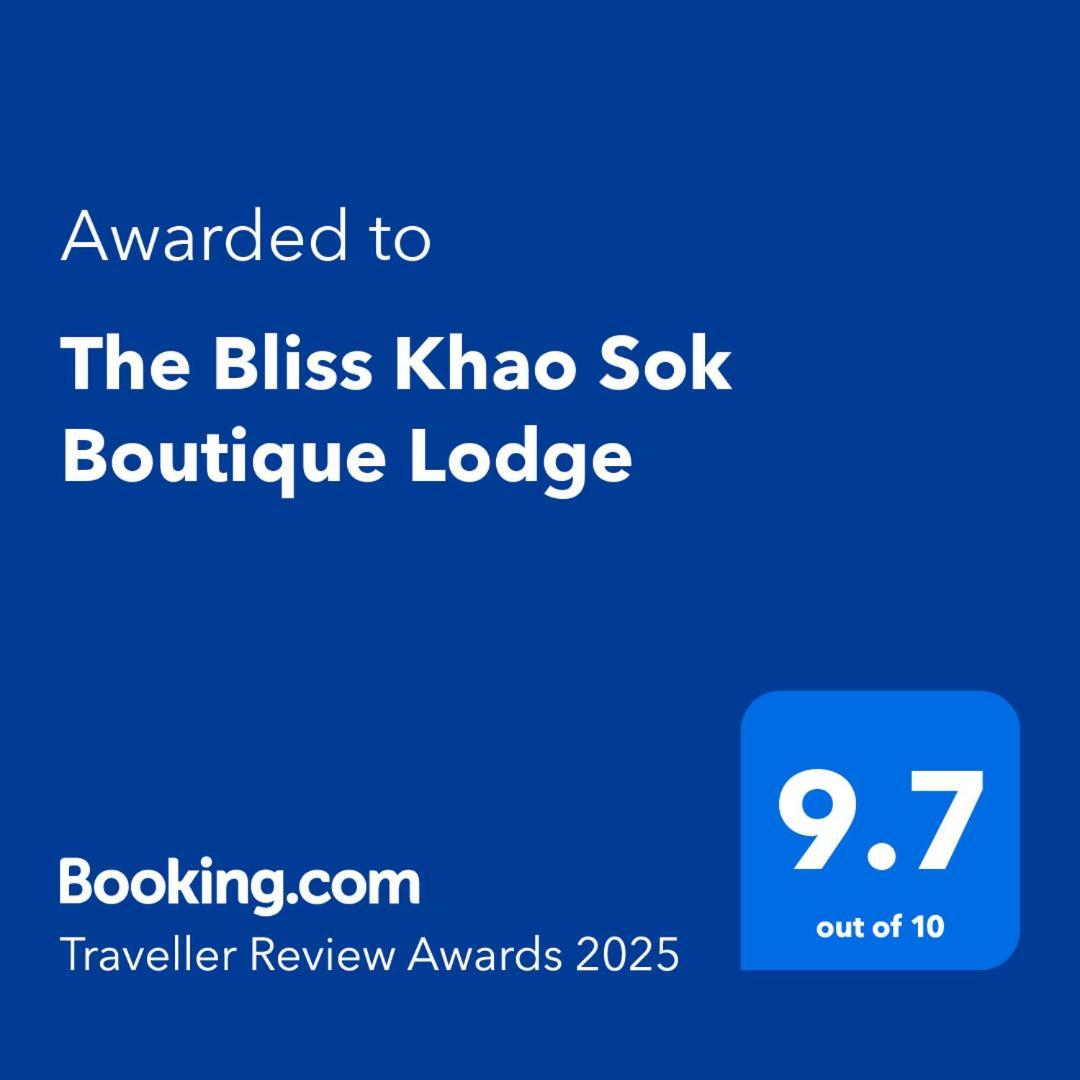 The Bliss Khao Sok Boutique Lodge Khao Sok National Park Ngoại thất bức ảnh